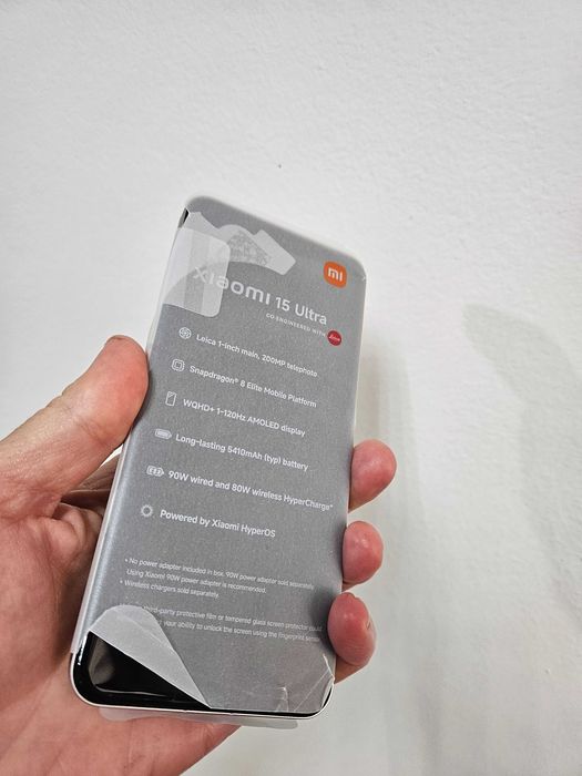 Xiaomi 15 Ultra, 512Gb, nou, neactivat, 0sec, 0min, Garantie.