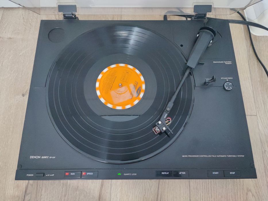 Pick up Denon DP 23F full automatic Doza DL 80MC mufe RCA