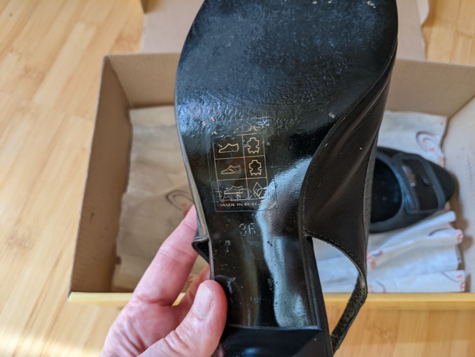 Обувки естествена кожа, N36,FADO