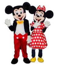 Mascotele Mickey Mouse si Minnie