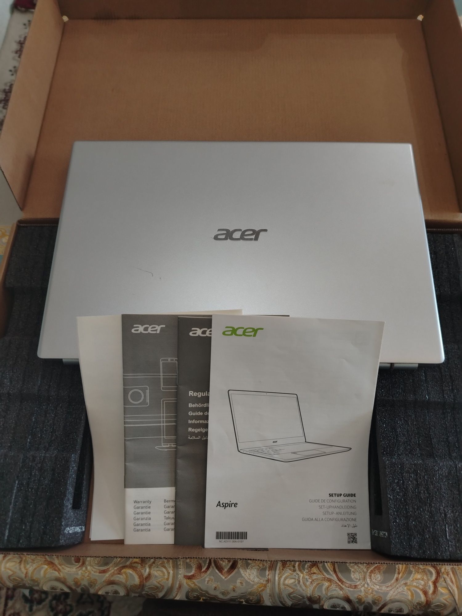 Noutbook Acer Aspire 3 yangi holatda