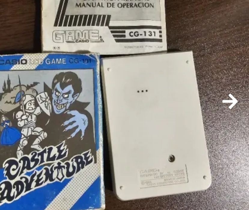 Casio CG Castle adventure