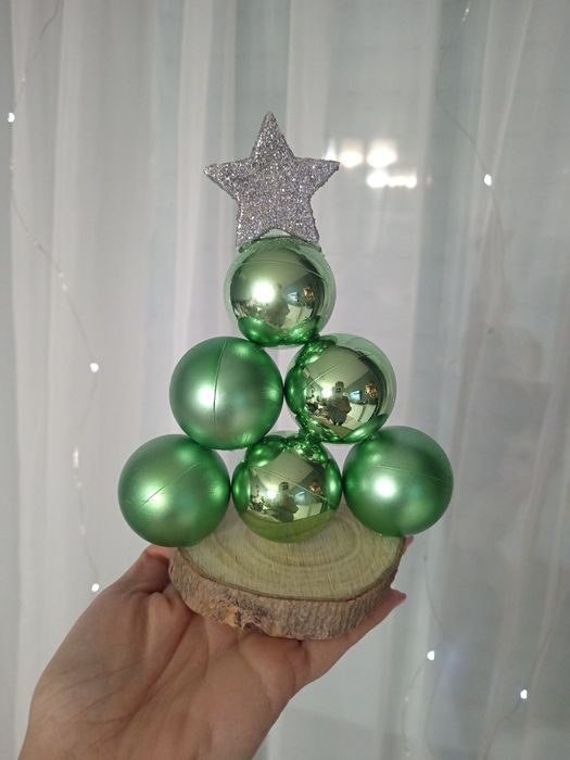Коледна елхичка ръчна изработка