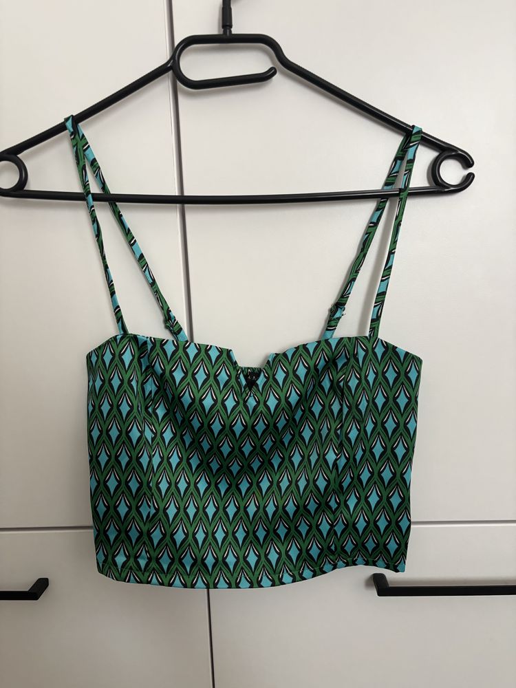 Дънки Zara 34р. + топ S размер