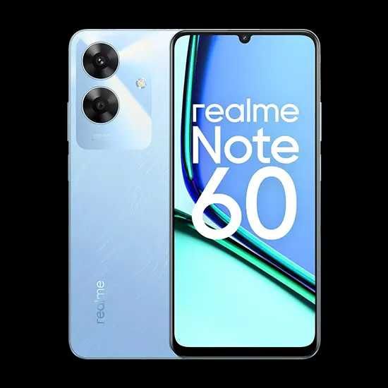 Telefon Realme Note 60 128GB 4G display 6.7" Blue Nou Sigilat Garantie