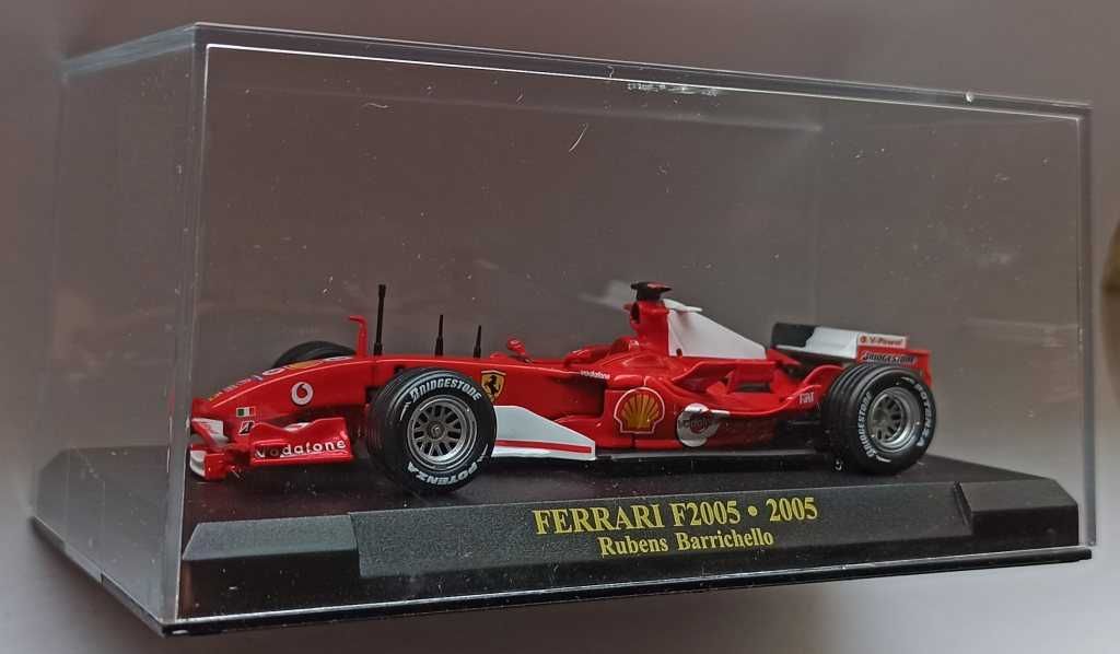 Macheta Ferrari F2005 Formula 1 2005 (Barichello) - Altaya 1/43 F1