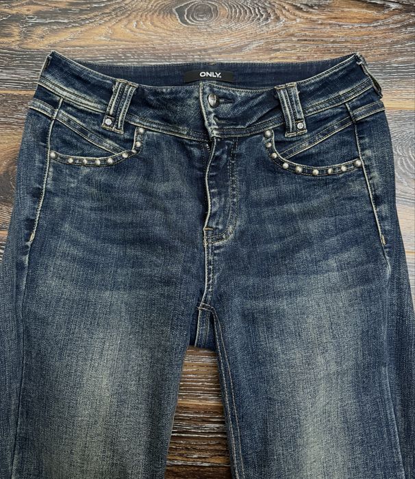 Джинсы Клеш ONLY на Средней Посадке