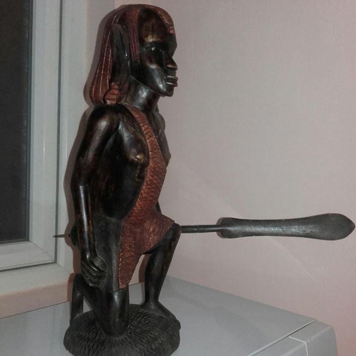 Statueta lemn masiv african