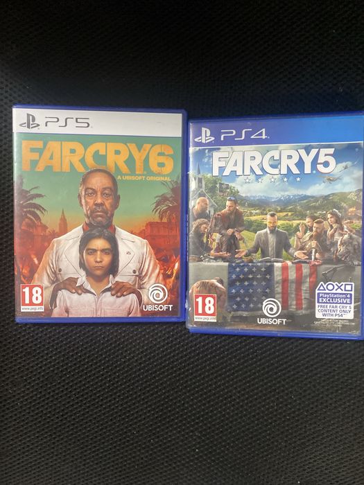 Far cry 6 за ps5 и Far cry за ps4