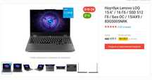 Игровой Ноутбук Lenovo