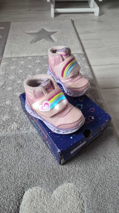 Детски светещи боти Skechers