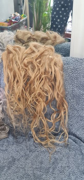 Vând extensii par natural lungime 60 cm clip online f dese și frumoase