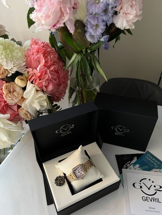 Часы Gevril цвет золотой