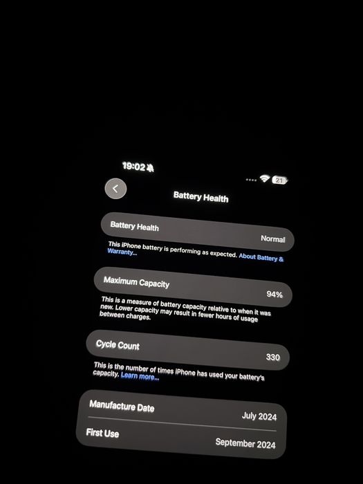 iPhone 16 Pro Max garantie apple care + !!!