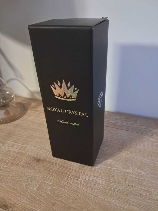 Vaza cristal  fabricata manual