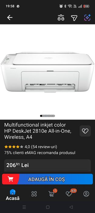 Imprimanta Noua in cutie HP Deskjet 2810e