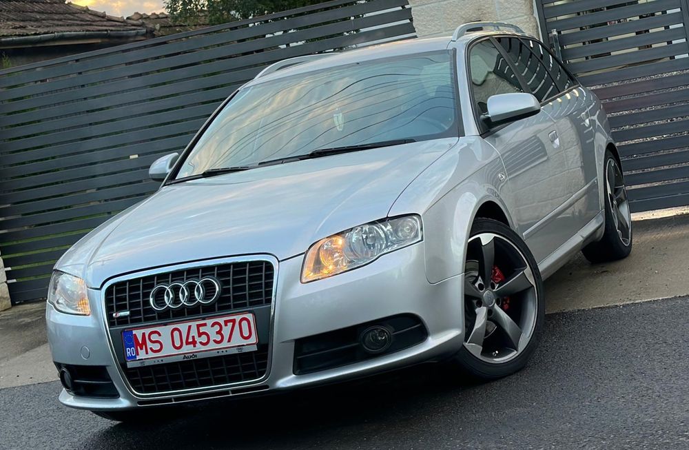 Audi A4 S-line plus, 170cp, navigatie, jante Rotor
