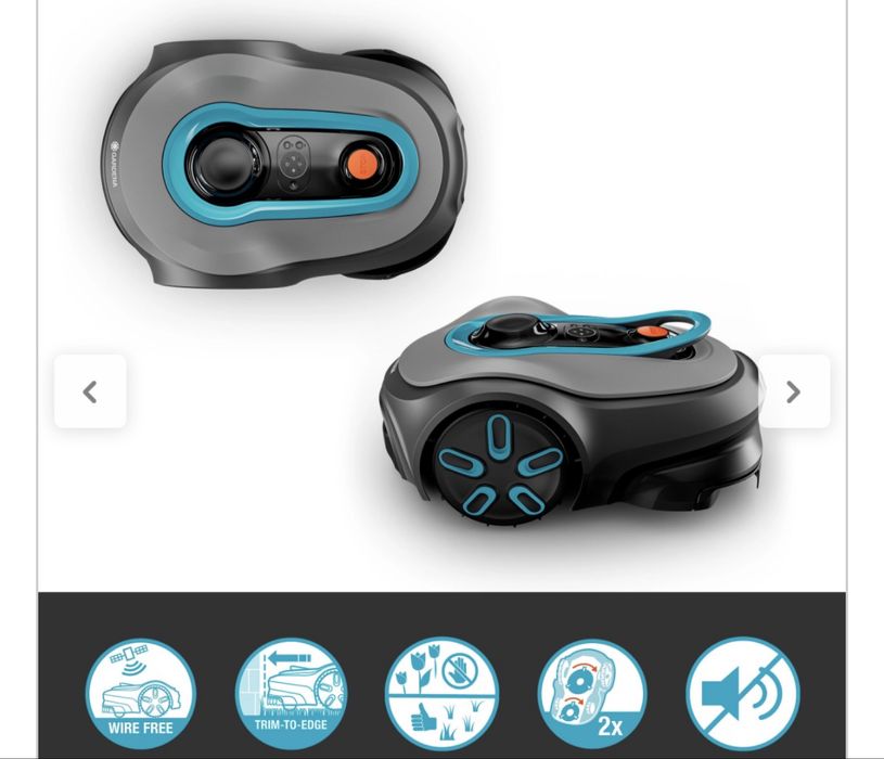 Robot tuns gazon Gardena Smart Sileno Free 1500mp Nou/Sigilat