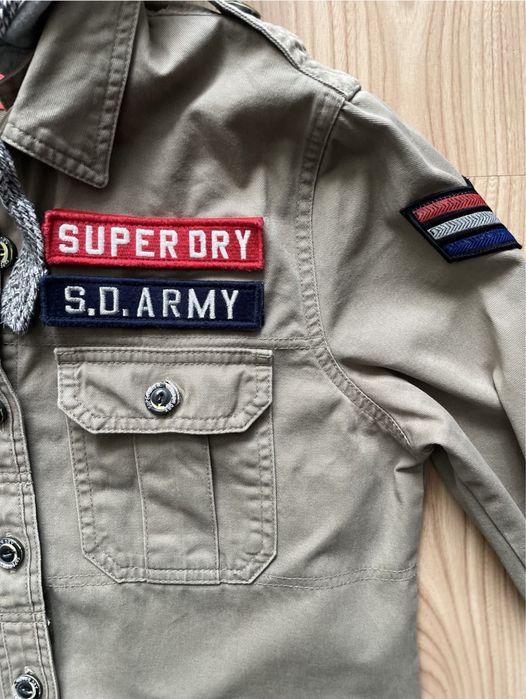 SUPERDRY S.D.ARMY / мъжка дънкова риза/тип яке М
