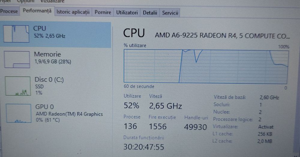 Lenovo Ideapad S145-15AST 15,6" AMD A6 8gb ram 500gb ssd