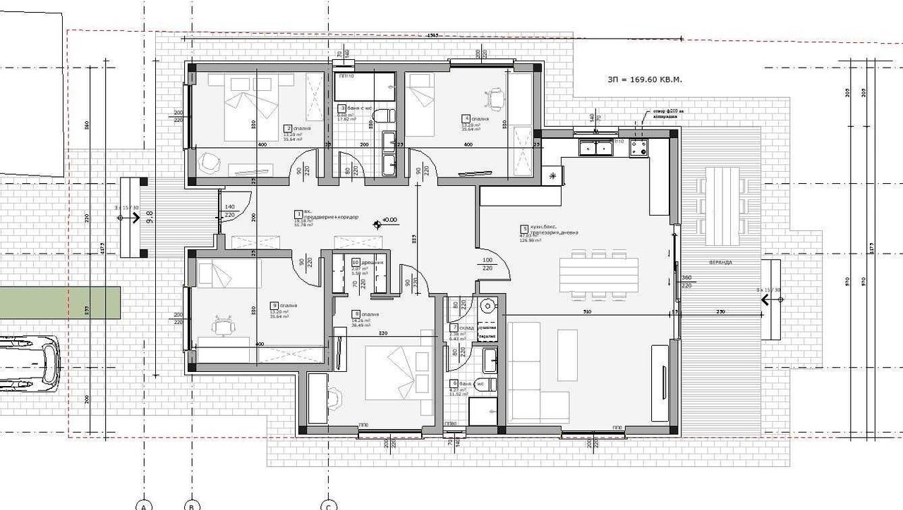 Продава се Къща в Пловдив, Център - 195 кв.м за 1026 €/кв.м - Снимка #7