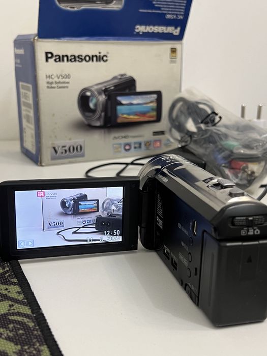 Panasonic hc-v500 видеокамера