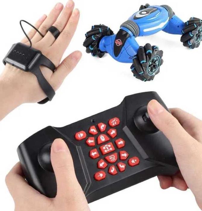 Masinuta de jucarie copii controlata prin gesturi si telecomanda