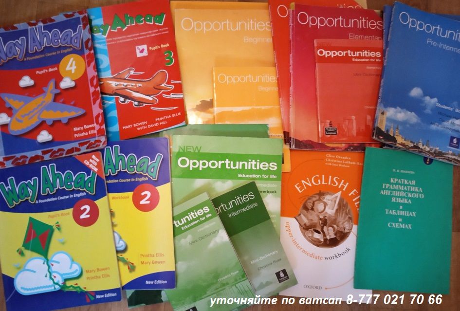 учебники Englich in Mind Total English Opportunities Project Laser