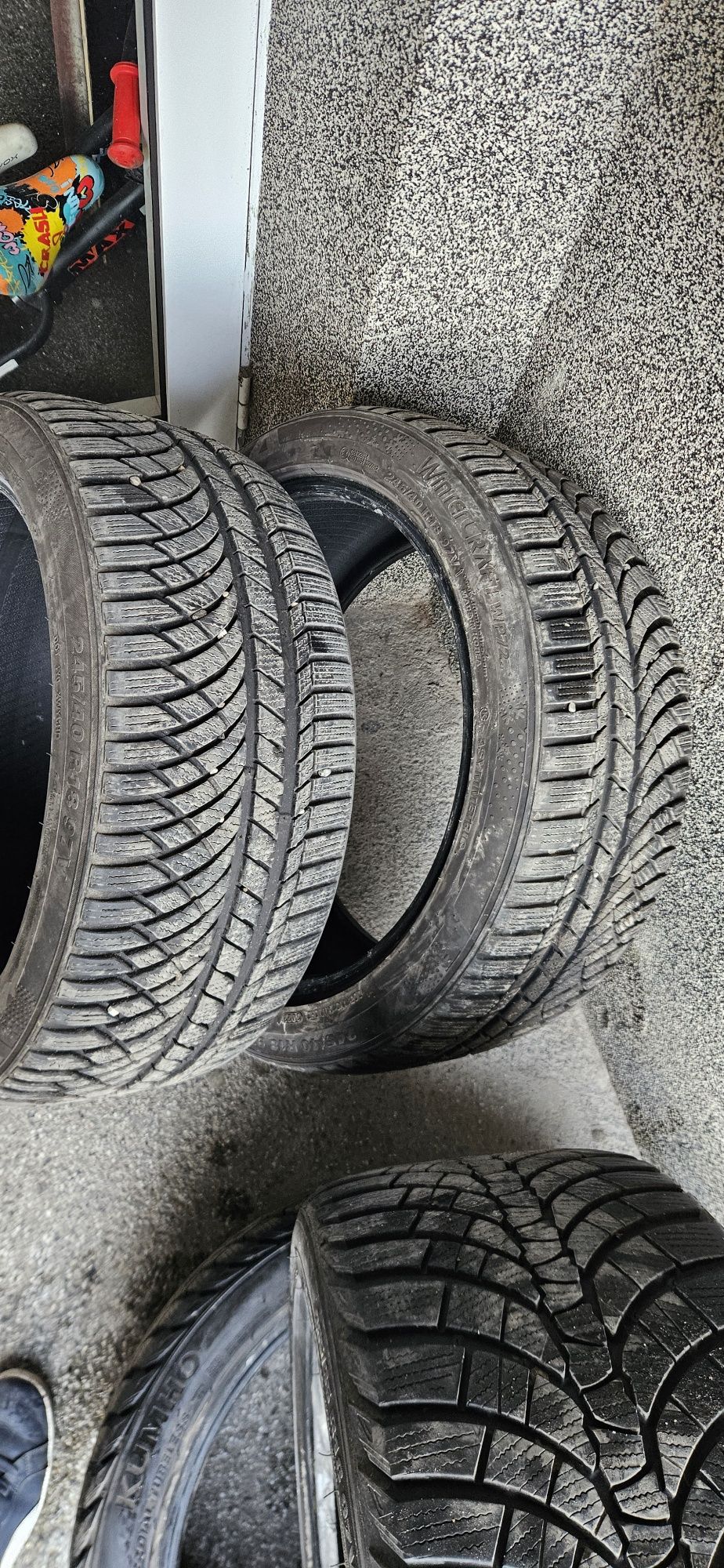 Зимни гуми KUMHO спорт пакет 245/40/18 и 265/35/18