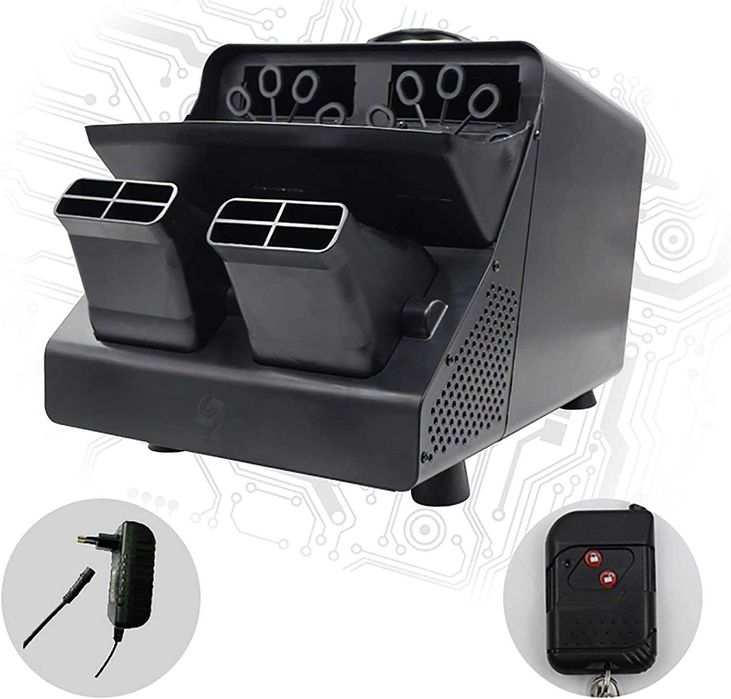 Masina dubla suflat baloane sapun 300W Aparat bule eveniment petrecere