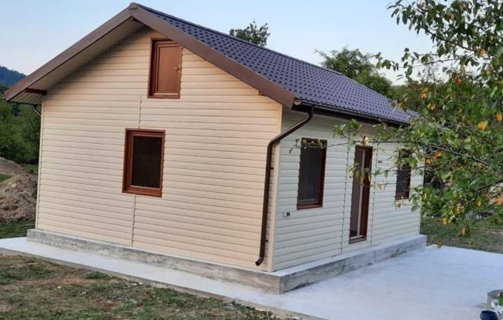 Casa modulare pe structură metalică