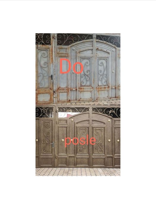 Дарвоза краска киламиз...Kraskachi