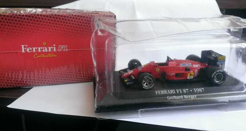 Macheta Ferrari F1 87 Berger Formula 1 1987 - IXO/Atlas 1/43