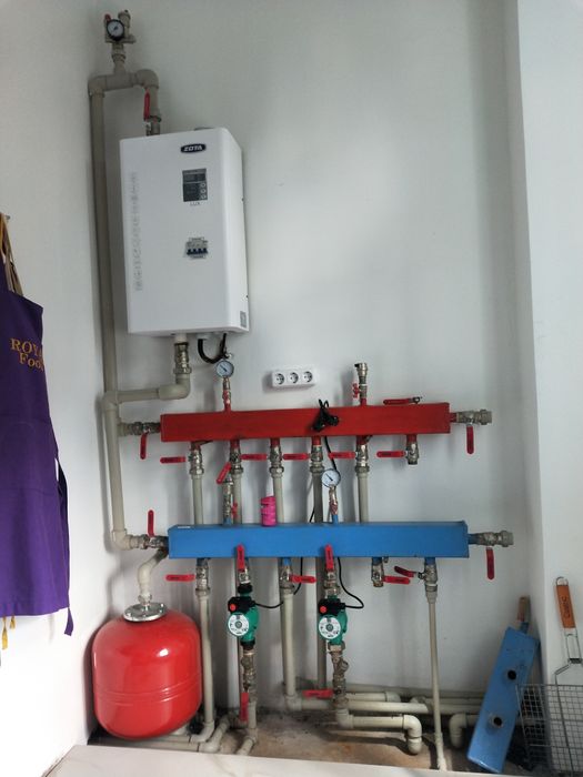 Монтаж котлов отопления: электрических, газовых ,длительного горения!