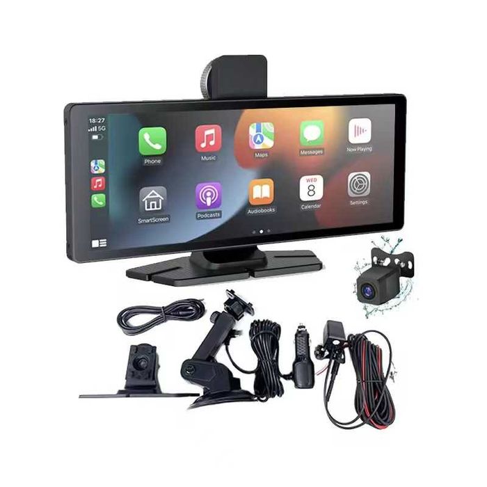 Navigatie auto portabila Universala ecran 10 Apple Carplay 4k card 64