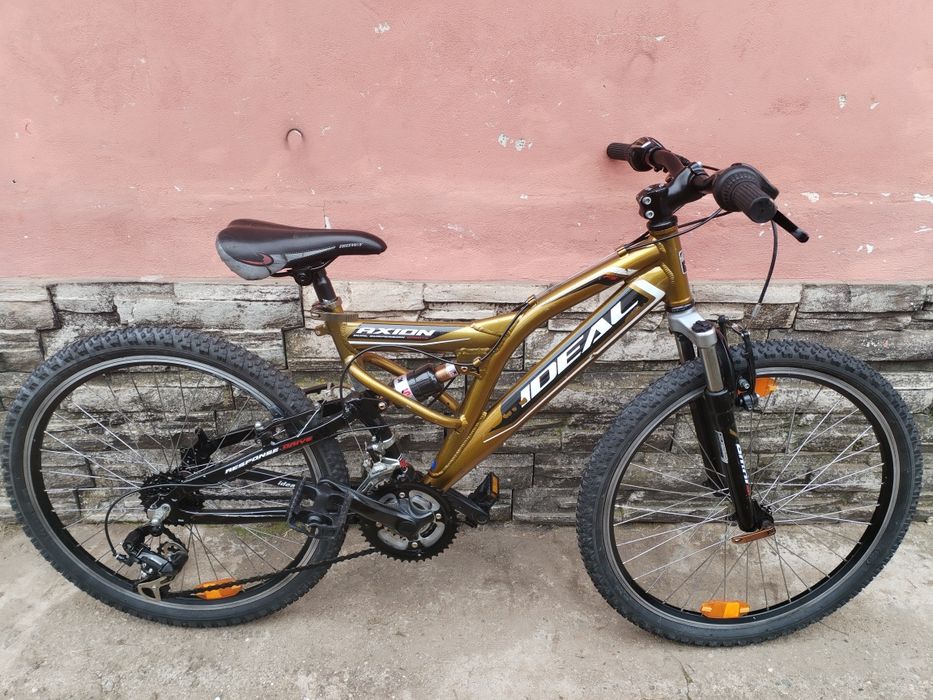 Bicicleta copii roti 24 Full suspensie cadru aluminiu