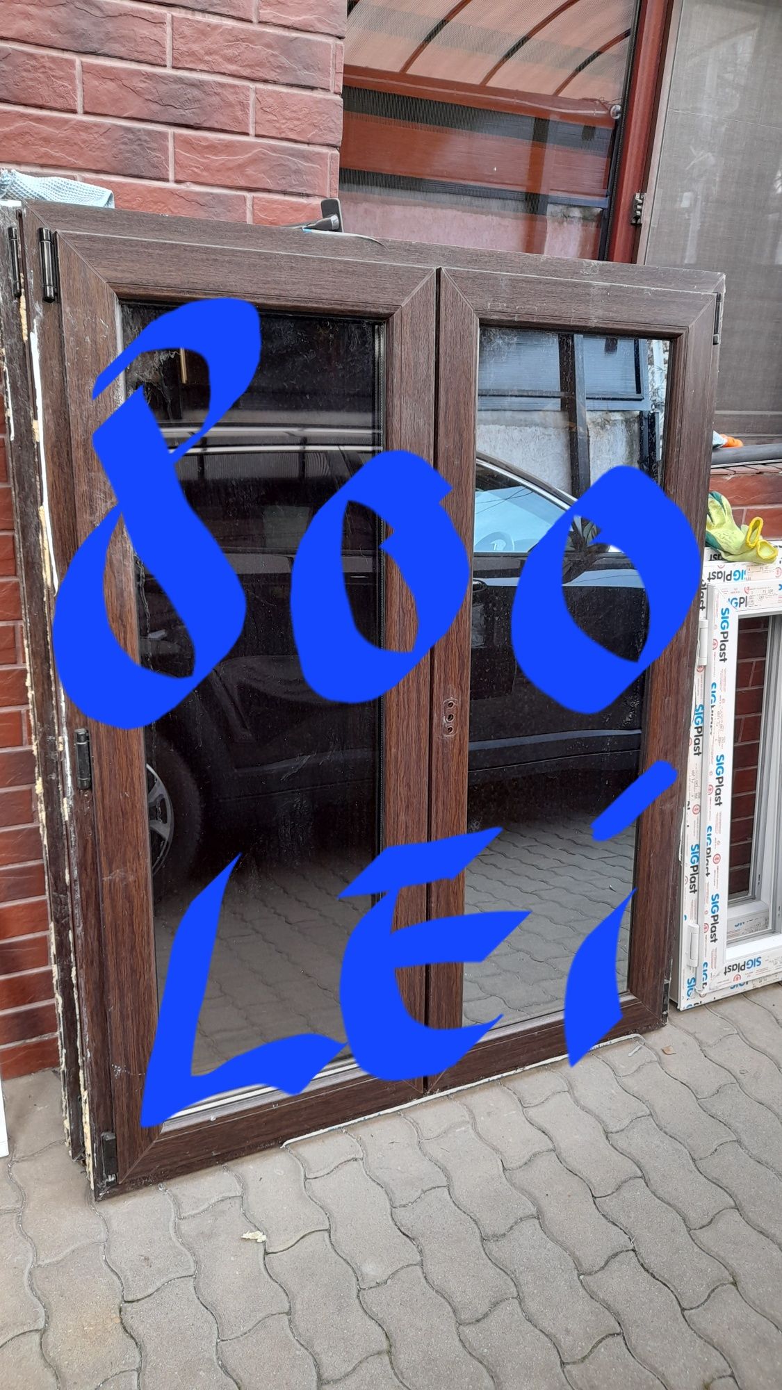 Tamplarie pvc  cu geam termopan