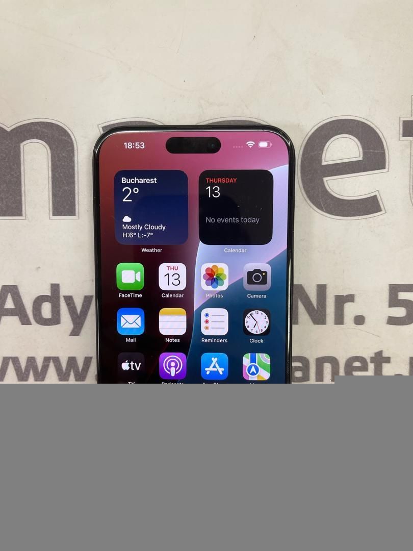Apple iPhone 15 Pro Max, 256GB 87%Sanatate baterie -A-