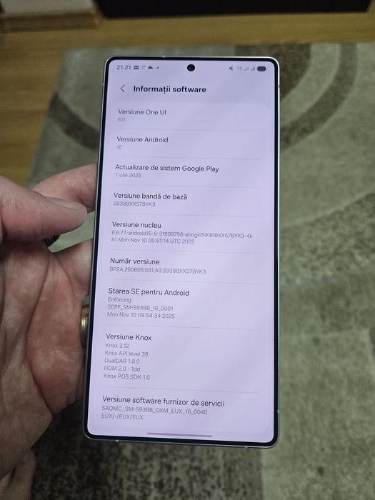 Samsung s25 ultra. Schimb cu Samsung s25 Edge sau fold 6-7.