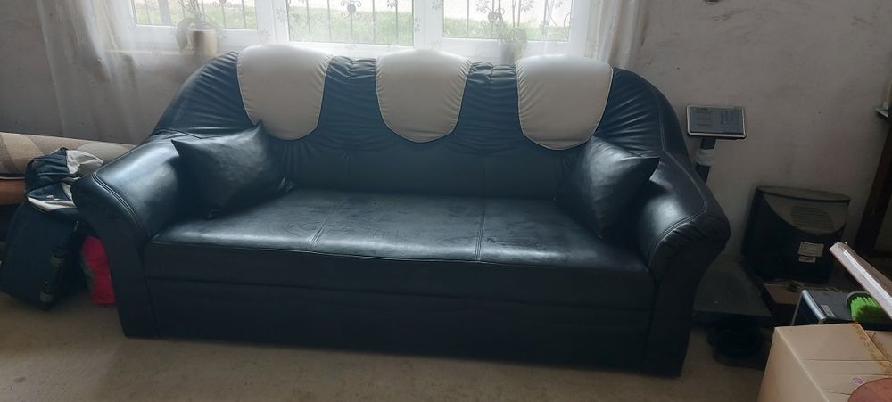 Vand canapea  piele intoarsa