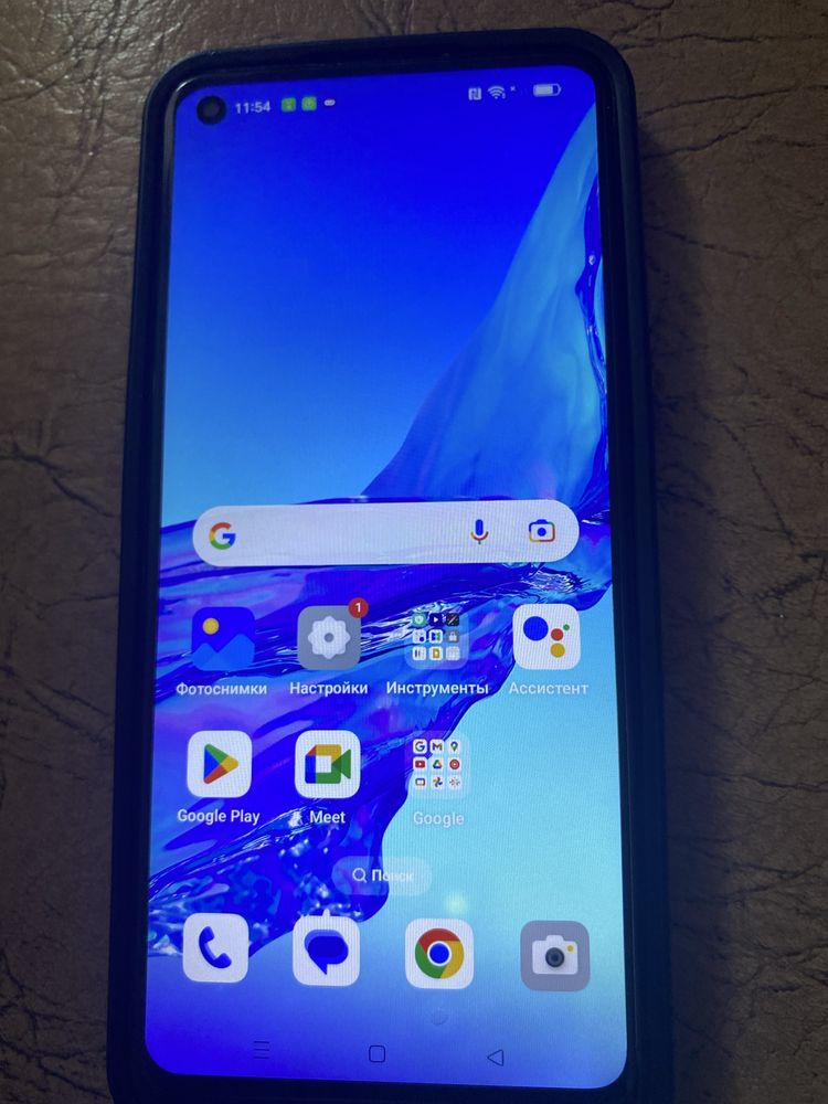 Oppo a53 с защитным стеклом