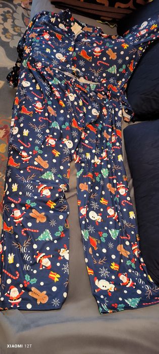 Pijama dama imprimeu Craciun