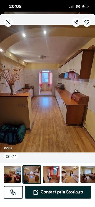 2 decomandate  Severinului Billa 2/4 centrala mobilat utilat