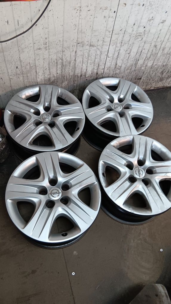 5x120 R17 opel джанти метални с тасове оригинални