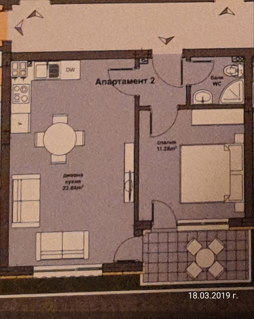 Дава се под наем Двустаен апартамент в Варна, Галата - 61 кв.м за 106000 € - Снимка #1