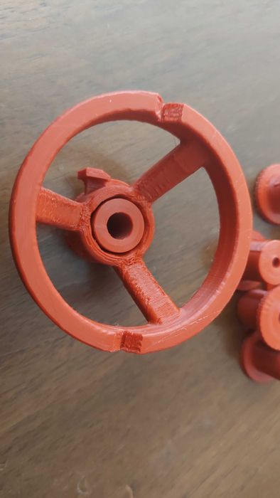 Sablon mobila din plastic dur clopot pentru gaurire verticala 4-12mm