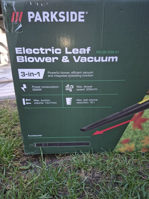 Suflanta/Aspirator pentru curte Parkside