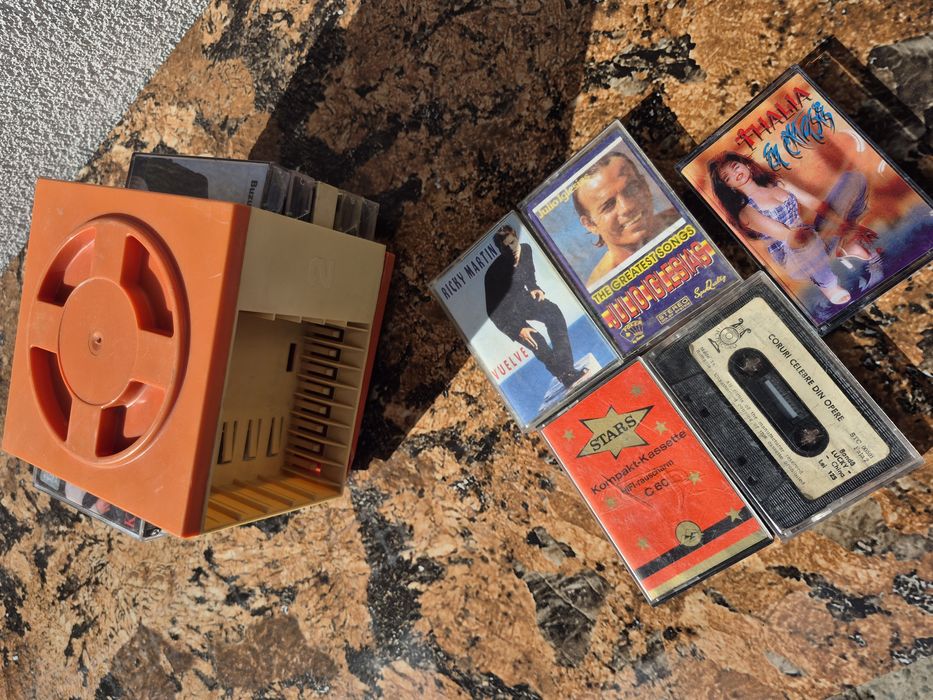 Lot 20 casete audio originale muzica usoara, Românesca,Internationala