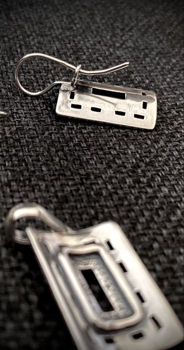 Сребърна гривна с бял циркон от "My Silver" и комплект