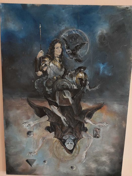 Маслена картина Night and day/Expectations 2